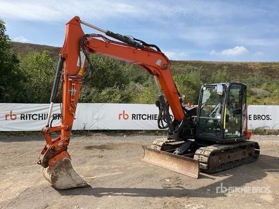 2021 Hitachi ZX85USB-6 Tracked Excavator