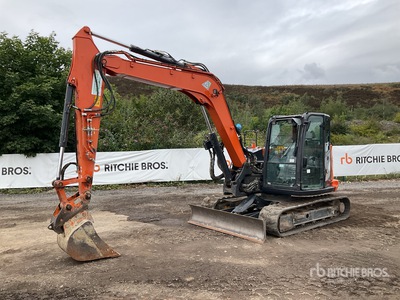 2021 Hitachi ZX85USB-6 Rupsgraafmachine