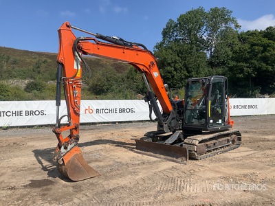 2022 Hitachi ZX85USB-6 Excavadora de Cadenas