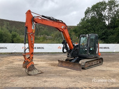 2022 Hitachi ZX85USB-6 Tracked Excavator