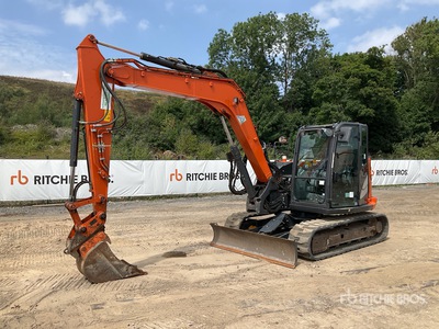 2022 Hitachi ZX85USB-6 Koparka gąsienicowa