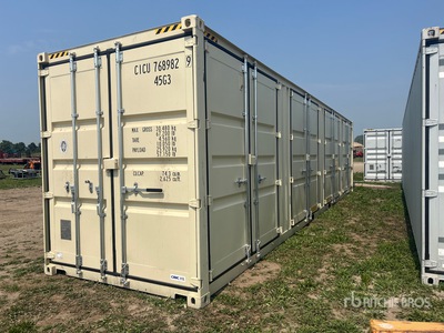 2025 40 ft High Cube Multi-Door Storage Container