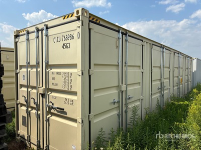 2025 40 ft High Cube Multi-Door حاويات تخزين