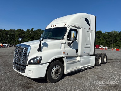 2017 Freightliner Cascadia 125 6x4 Tracteur Routier Couchette