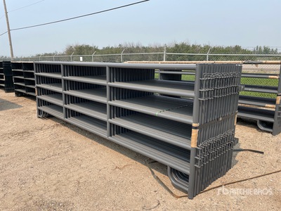 Quantity of (18) 2025 BYT MSP160 16 ft x 5 ft Magnum Ranch Viehzuchtgremium (Unused)