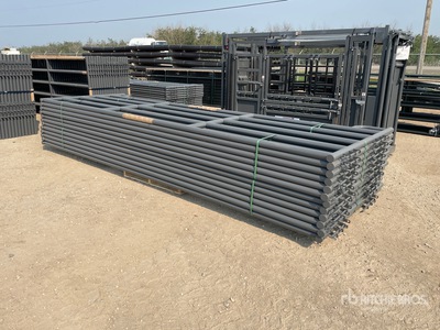 Quantity of (12) 2025 BYT MSP160 16 ft x 5 ft Magnum Ranch Livestock Panel (Unused)