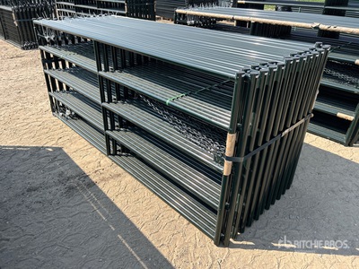 Quantity of (24) 2025 BYT RG10 10 ft x 4 ft Ranch Livestock Gate (Unused)