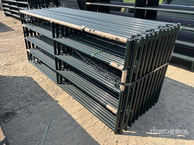 Quantity of (24) 2025 BYT RG10 10 ft x 4 ft Ranch Livestock Gate (Unused)