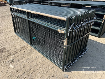 Quantity of (23) 2025 BYT MRG10 10 ft x 4 ft Mesh Ranch Livestock Gate (Unused)