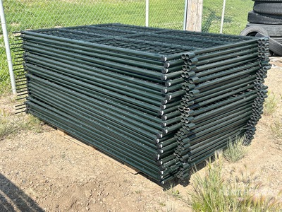 Quantity of (24) 2025 BYT MSPP07 7 ft x 4 ft 3 in Mesh Sheep Viehzuchtgremium (Unused)
