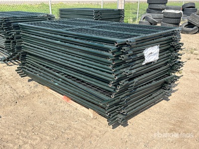 Quantity of (24) 2025 BYT MSPP07 7 ft x 4 ft 3 in Mesh Sheep Viehzuchtgremium (Unused)