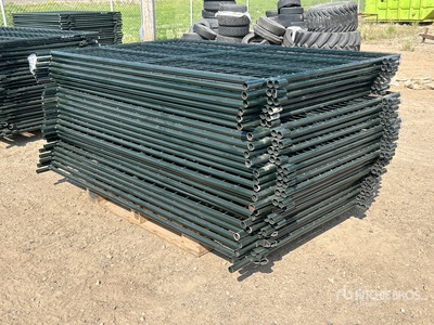 Quantity of (24) 2025 BYT MSPP07 7 ft x 4 ft 3 in Mesh Sheep Viehzuchtgremium (Unused)