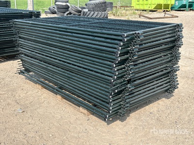 Quantity of (24) 2025 BYT MSPP07 7 ft x 4 ft 3 in Mesh Sheep Viehzuchtgremium (Unused)