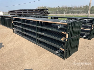 Quantity of (24) 2025 BYT RG16 16 ft x 4 ft Ranch Livestock Gate (Unused)