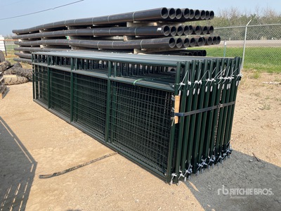 Quantity of (23) 2024 BYT MRG16 16 ft x 4 ft Mesh Ranch Livestock Gate (Unused)
