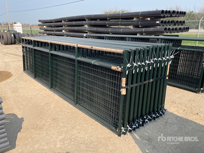 Quantity of (23) 2024 BYT MRG16 16 ft x 4 ft Mesh Ranch Livestock Gate (Unused)