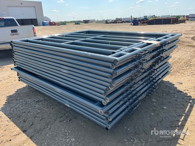 Quantity of (16) 2025 BYT FRMGTE96 9 ft 6 in Magnum Ranch Frame Puerta de ganado (Unused)