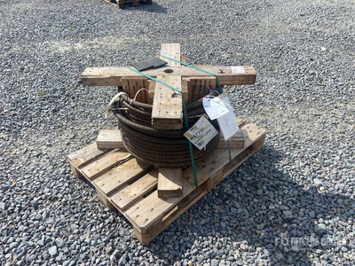 28mm cross cut, 47m length Steel Kabel
