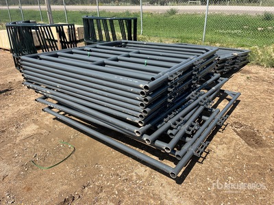 Quantity of (18) 2025 BYT FRMGTE76 7 ft 6 in Magnum Ranch Frame Cancello per recinto bestiame (Unused)