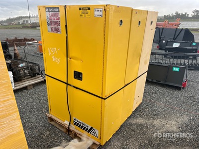 Quantity of (3) 45 gal Flammable Storage Cabinets
