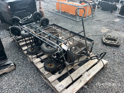Quantity of (3) Garden Carts Cart