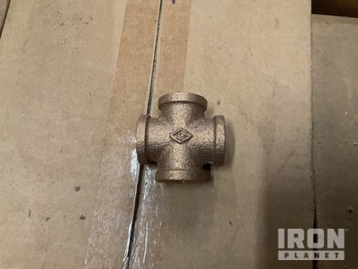 (24) Empire 4429K353 Brass Cross Threaded Pipe Fittings