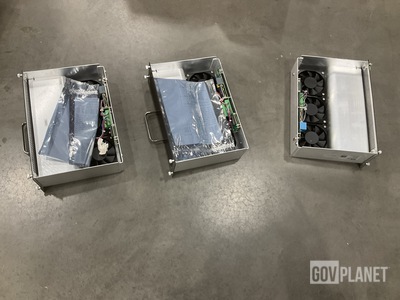 (3) Textron Systems 7SA-000-0228 Fan Tray Assemblies