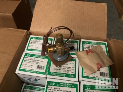 (48) Sporlan 1/4" X 1/2" ODF Solder w/Strainer Thermostatic Expansion Valves