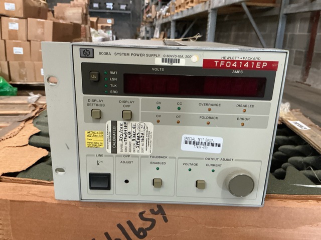 HP 6038A System Power Supply