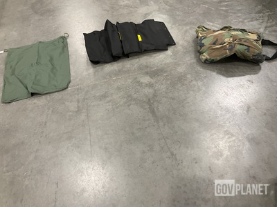 (81) Barracks Bags, (15) Clothing Bags, (2) Helmet Bags & Assorted Items