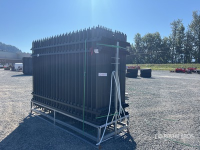 Quantity of (30) 2025 Suihe F-X-30-4 117 in x 72 in Galvanized Fencing (Unused)