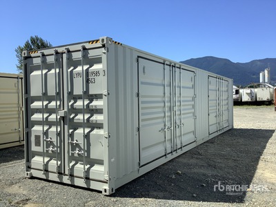 2025 40 ft High Cube Multi-Door Contenedor de almacenamiento