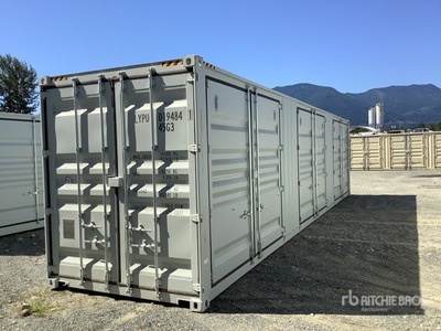 2025 40 ft High Cube Multi-Door Contenedor de almacenamiento