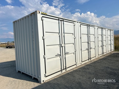 2025 40 ft High Cube Multi-Door Open-Sided Storage Container