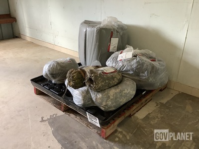 (4) Improved Combat Shelters, (8) Tents, (8) Sleeping Mats & (1) Parka