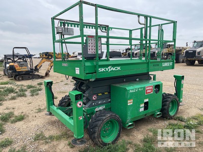 2017 Skyjack SJ6832 RT Diesel 4x4 Scissor Lift