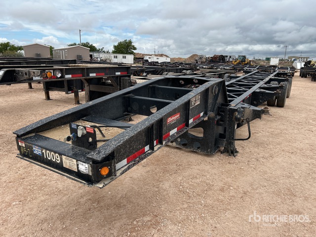 2024 Gallegos Spread Axle T/A Sand Box Container Trailer