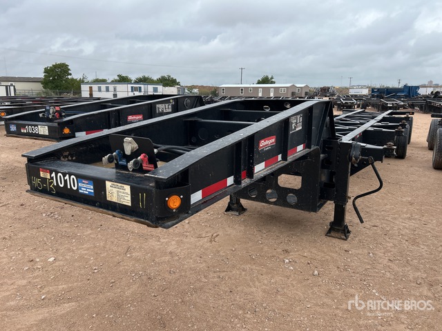 2024 Gallegos Spread Axle T/A Sand Box Container Trailer