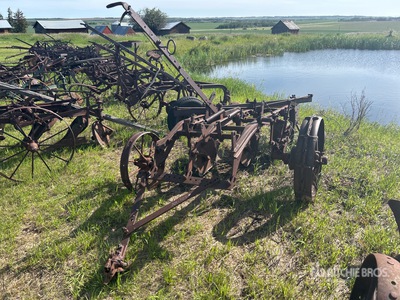 Massey Harris 3 Bottom Breaking Plow