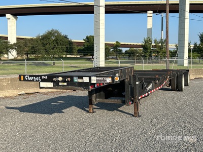 2020 Fontaine HADCC42WSA 35 ft Spread Axle T/A Sand Box Containerchassis