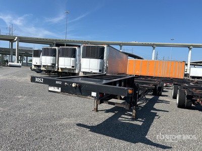 2020 Fontaine HADCC42WSA 35 ft Spread Axle T/A Container Trailer