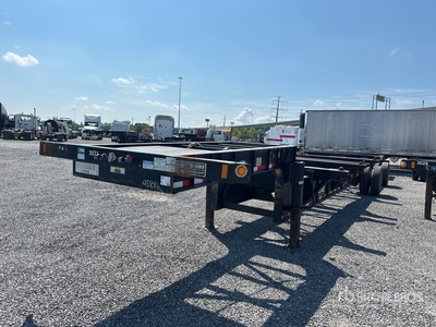 2021 Fontaine HADCC42WSA 35 ft Spread Axle T/A Sand Box Container Trailer