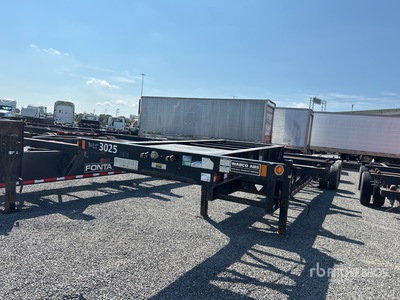 2020 Fontaine HADCC42WSA 35 ft Spread Axle T/A Container Trailer