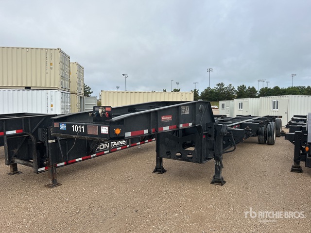 2024 Gallegos 43 ft Spread Axle T/A Sand Box Container Trailer
