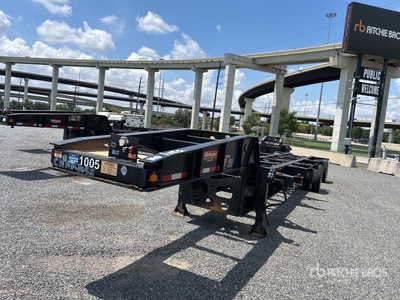 2024 Gallegos 32 ft Spread Axle T/A Sand Box Container Trailer