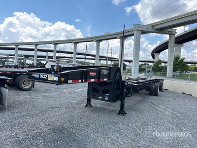 2024 Gallegos 33 ft Spread Axle T/A Sand Box Container Trailer