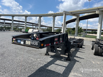 2024 Gallegos 32 ft Spread Axle T/A Container Trailer
