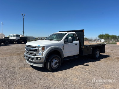 2021 Ford F-600 XL 4x4 Flatbed Truck