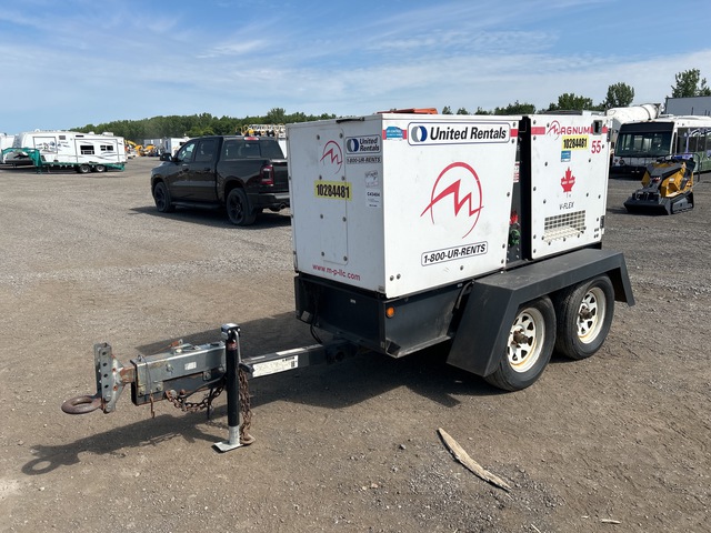 2014 Magnum Pro MMG55FH 19 kW Mobile Generator Set
