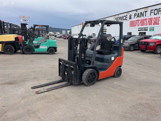 2012 Toyota 8FGCU20 4000 lb Pneumatic Tire Forklift